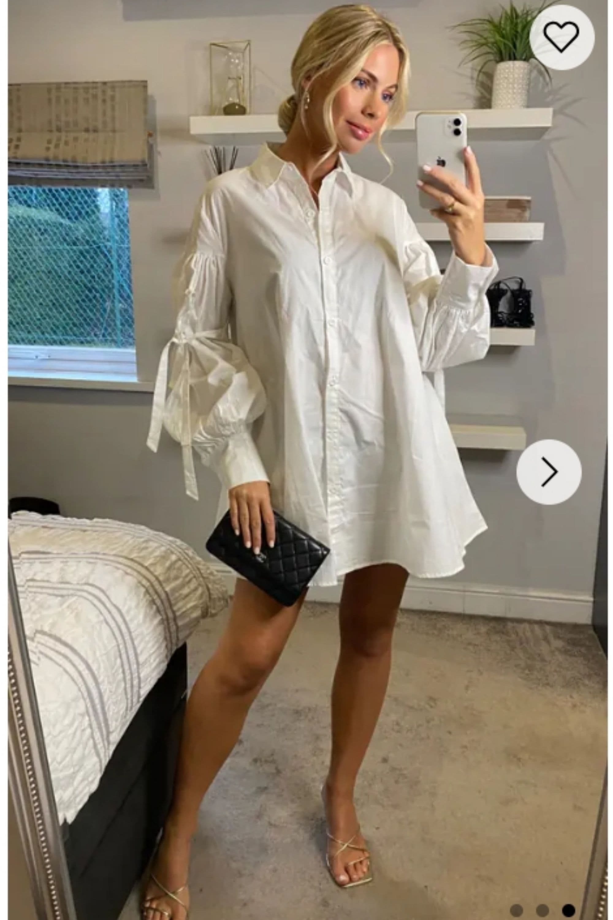 Bell Sleeve Shirt Ties