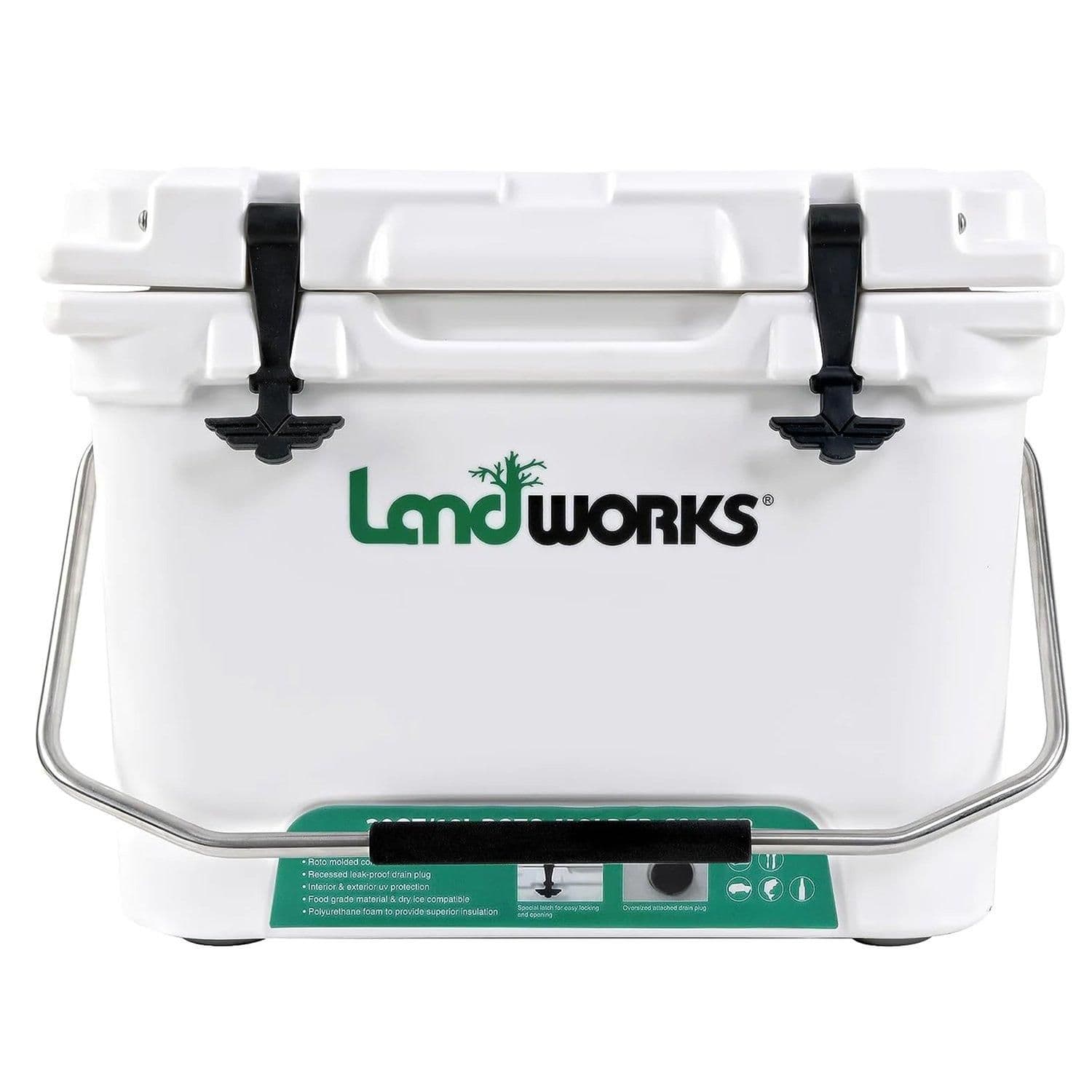 Rotomolded Enhanced Ice Cooler 20QT 45QT 5 10 Day