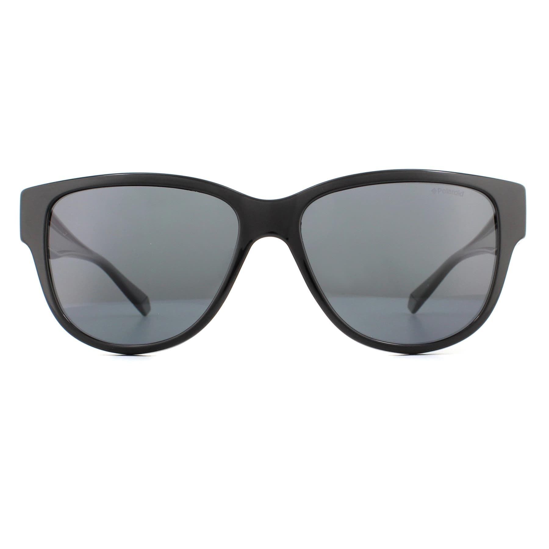 Suncovers Square Black Grey Polarized Sunglasses