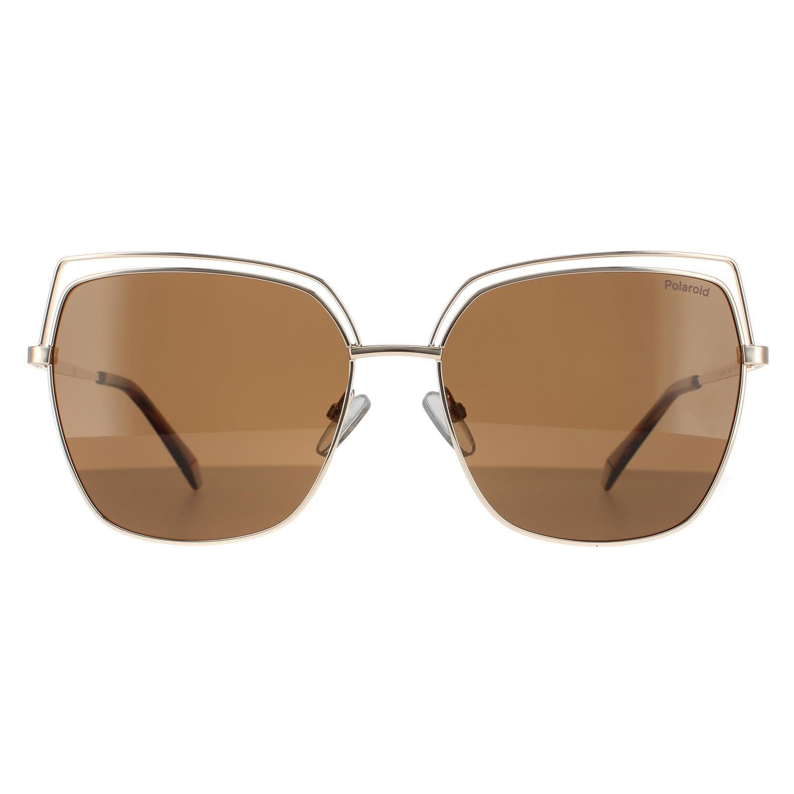Square Gold Gold Polarized