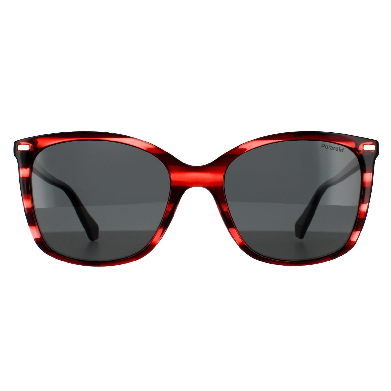 Square Red Havana Grey Polarized 90041091