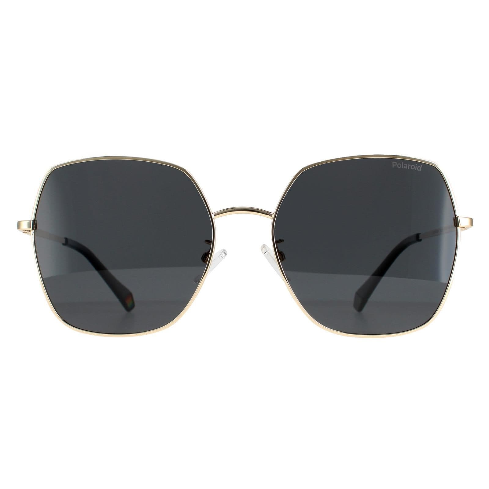 Round Gold Black  Grey Polarized PLD 6178/G/S