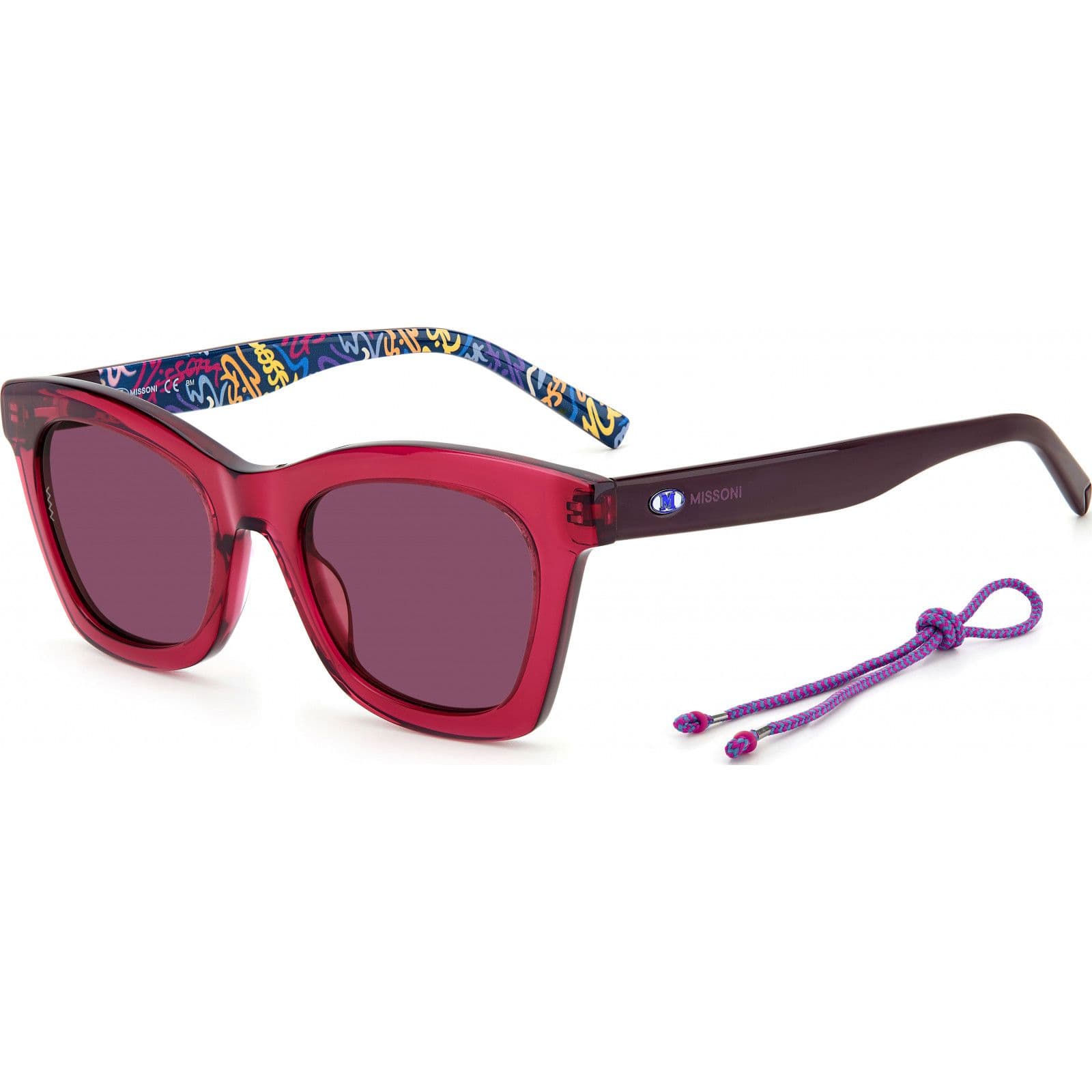 M MMI 0089 S 8CQ Square Rectangle Sunglasses