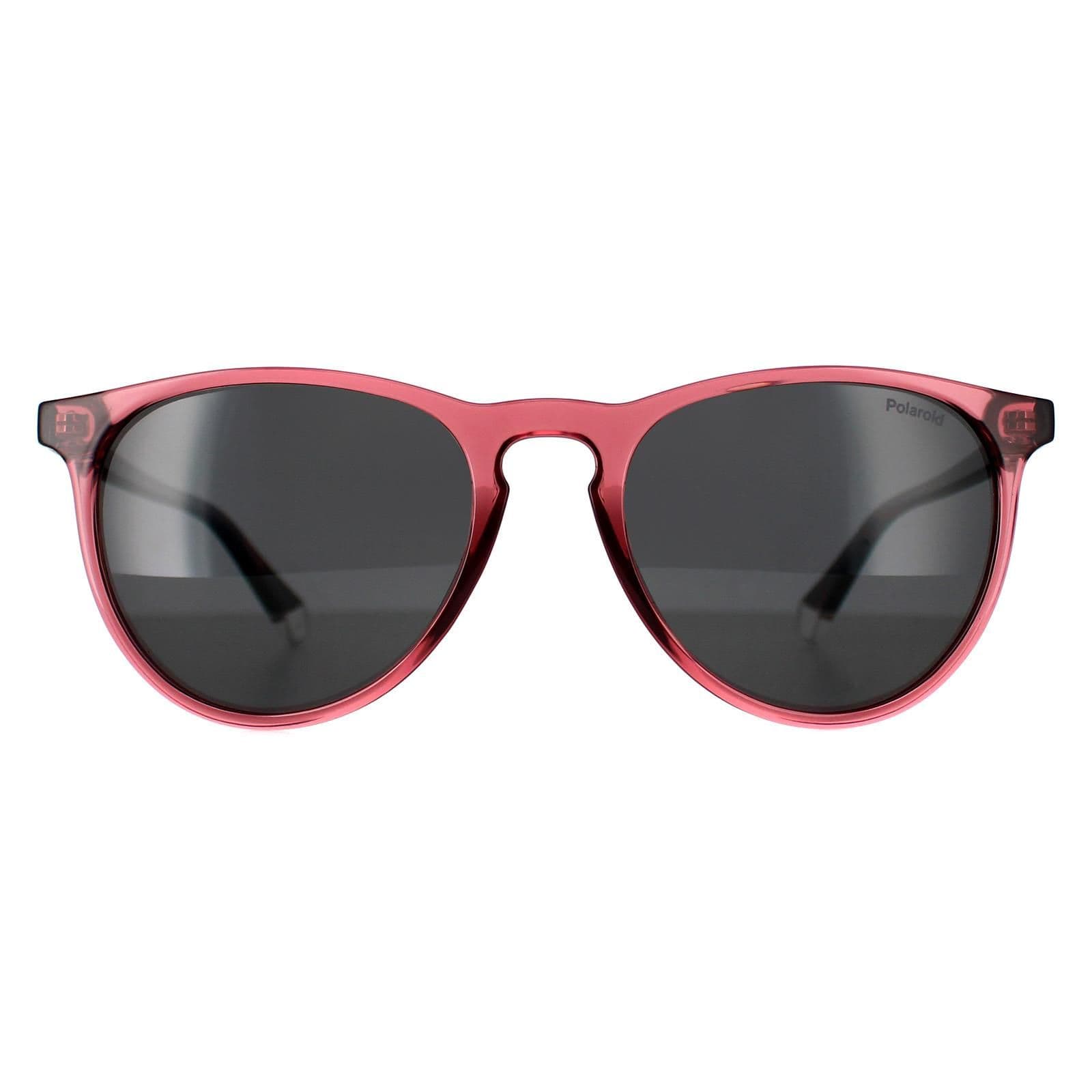 Rectangle Transparent Violet and Havana Grey Polarized PLD 4152/S