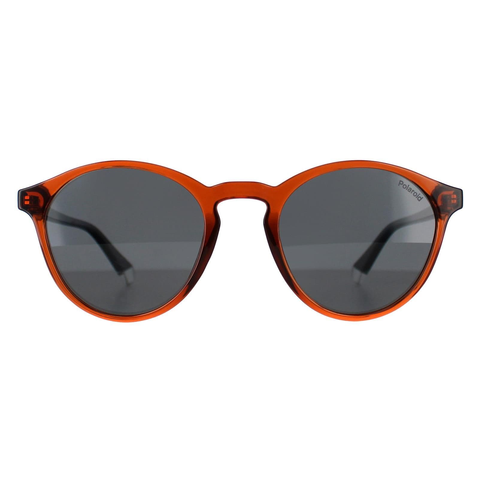 Round Brown Grey Polarized PLD 4153/S