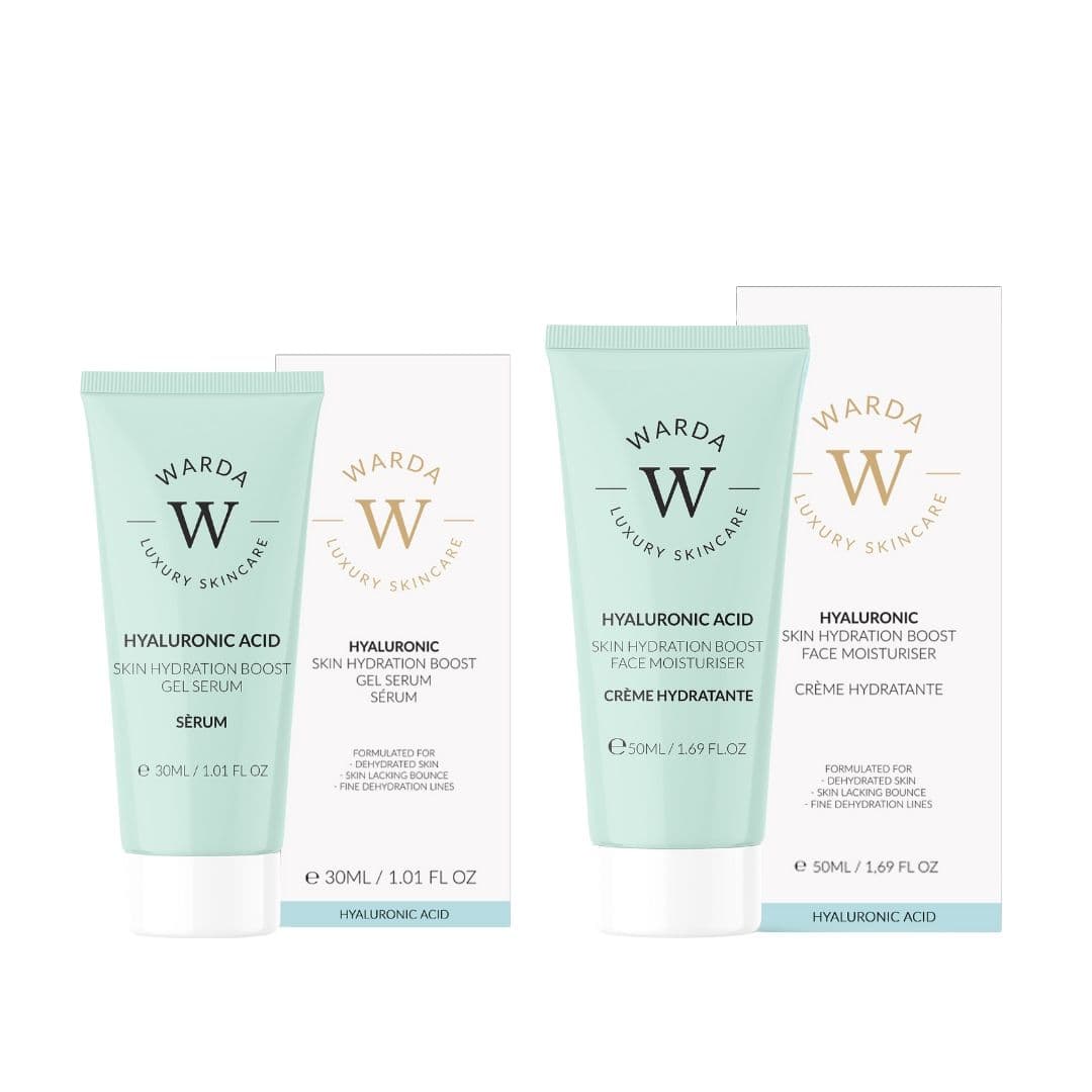 Skin Hydration Boost Hyaluronic Acid Moisturiser & Gel Serum 30ml