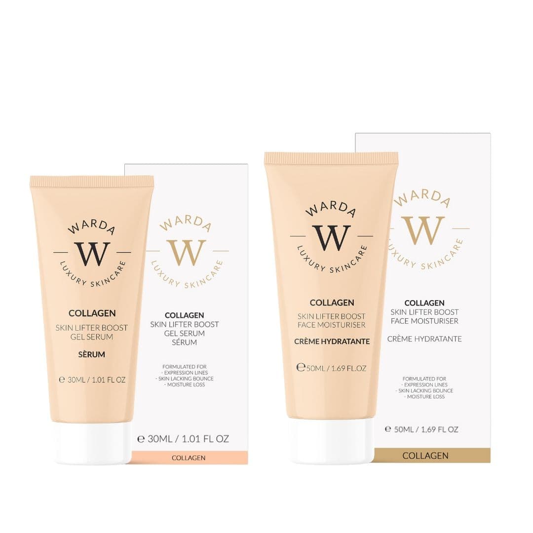 Skin Lifter Boost Collagen Moisturiser + Collagen Gel Serum 30ml