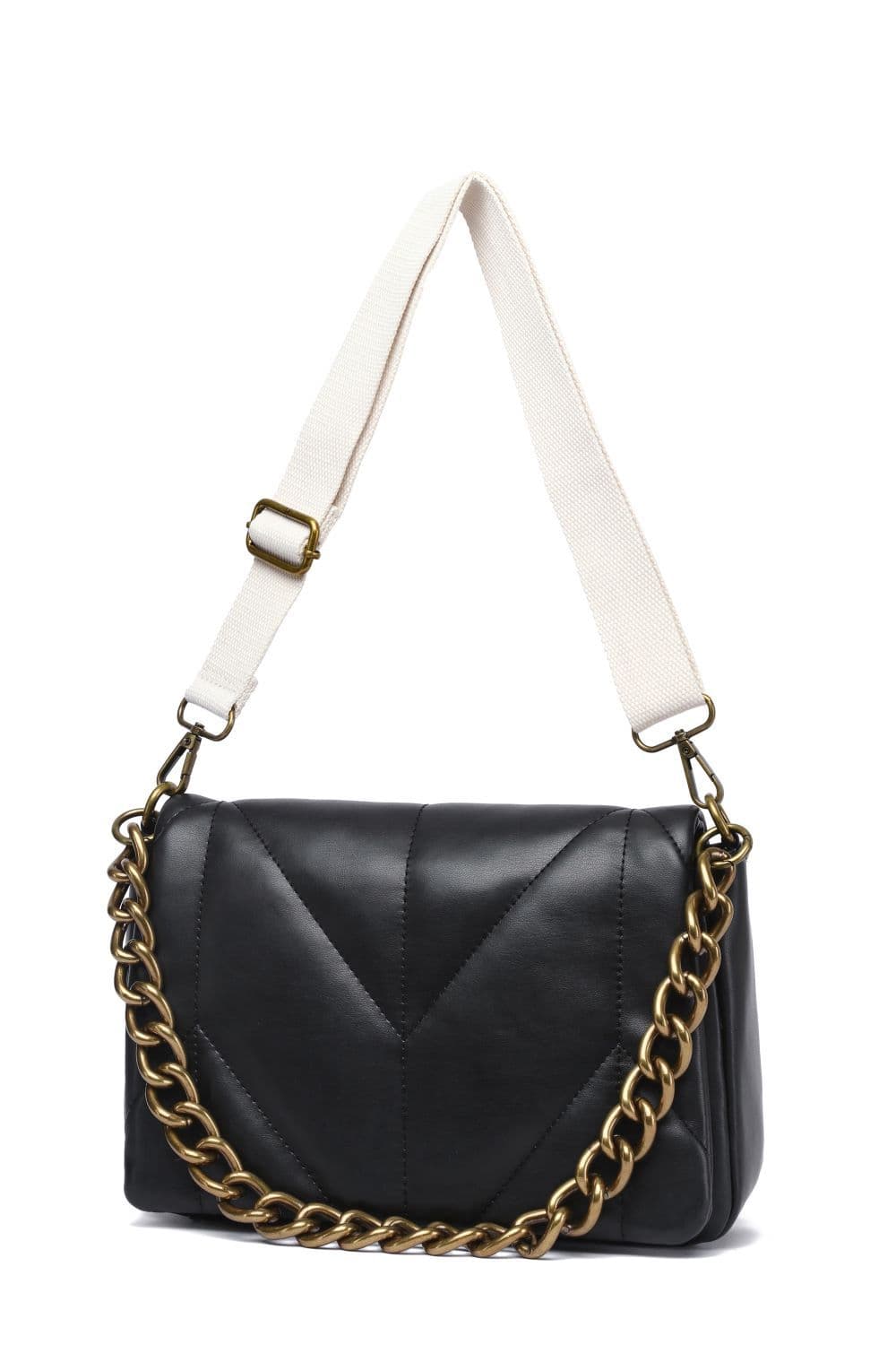 Chain detail cross body bag
