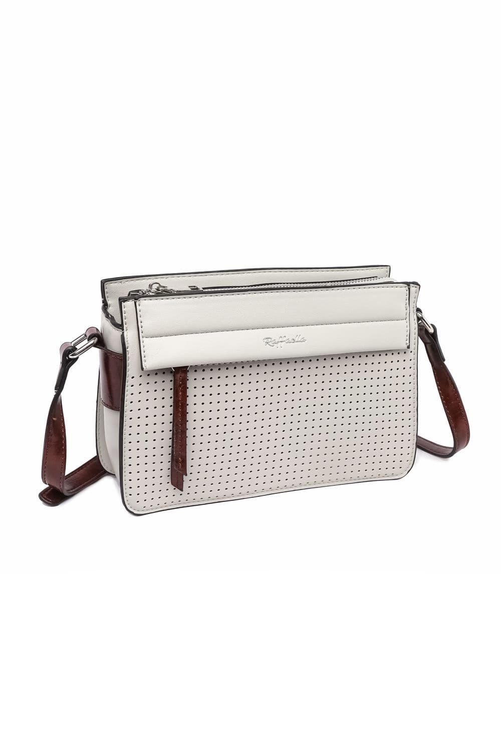 Faux Leather Crossbody Bag