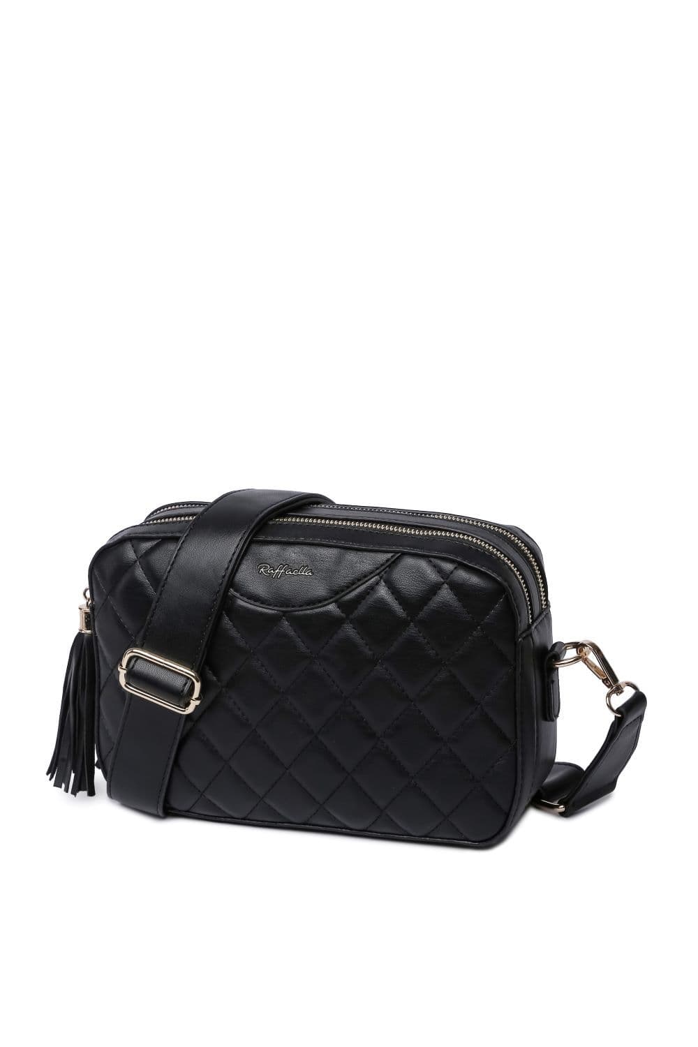 Quilted Cross Body Camera Bag
