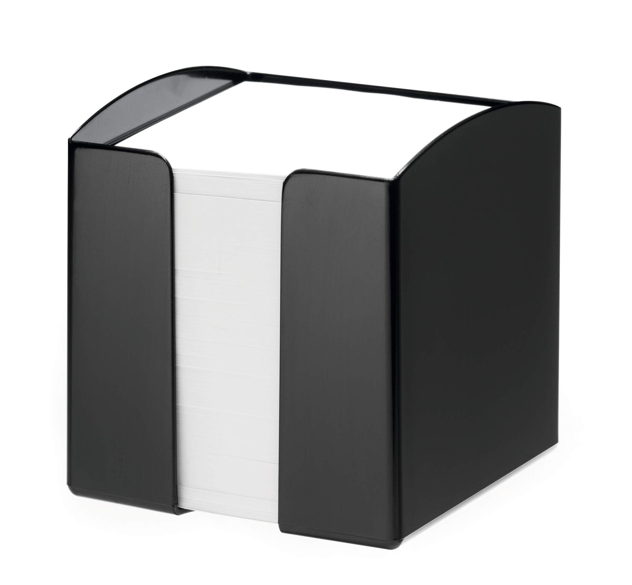TREND 800 Sheet Note Box Memo Pad Cube - Black