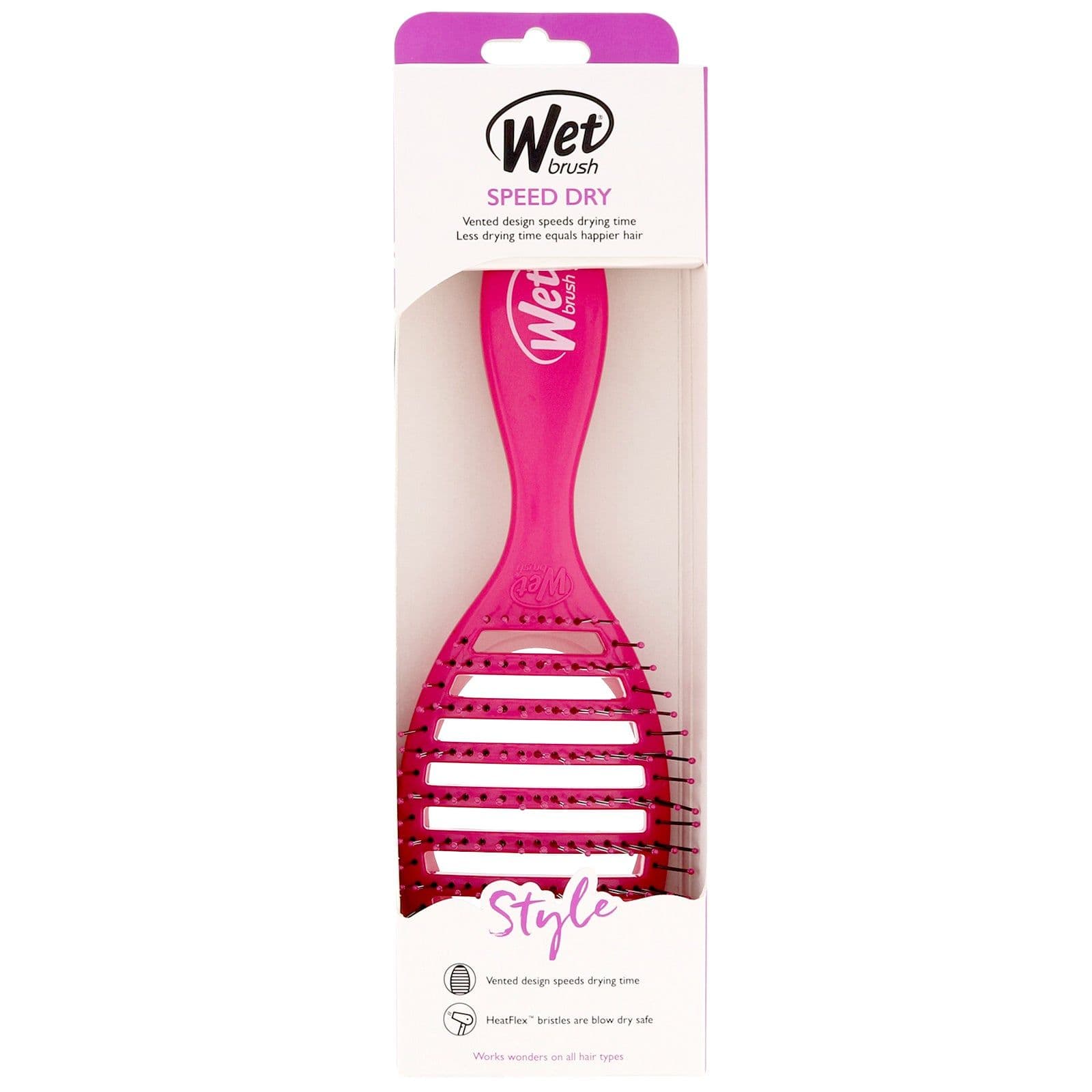 Speed Dry Hairbrush, Pink