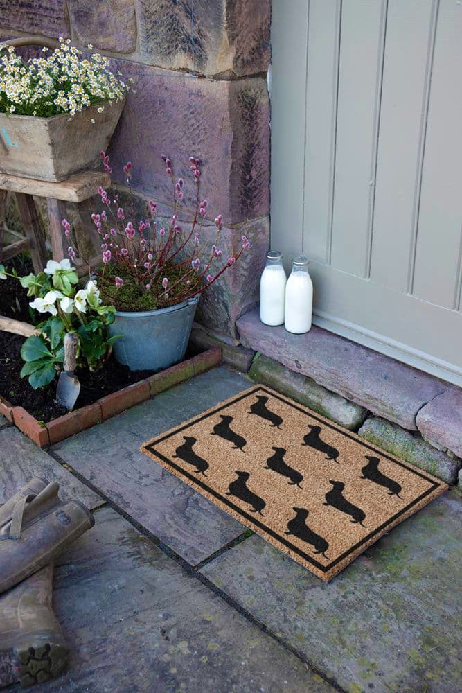 Dachshund Doormat Regular 60x40cm