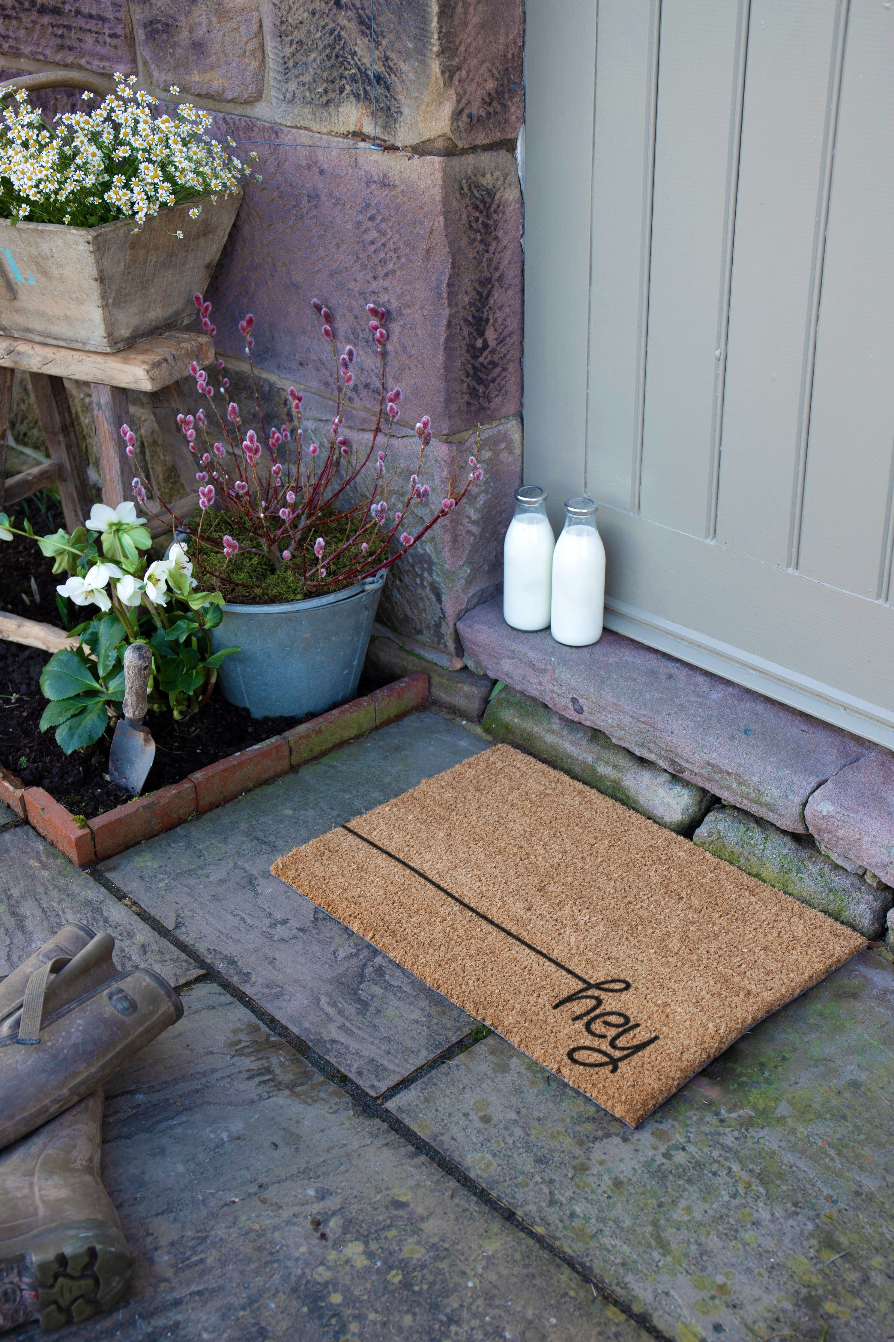 Hey Scribble Doormat