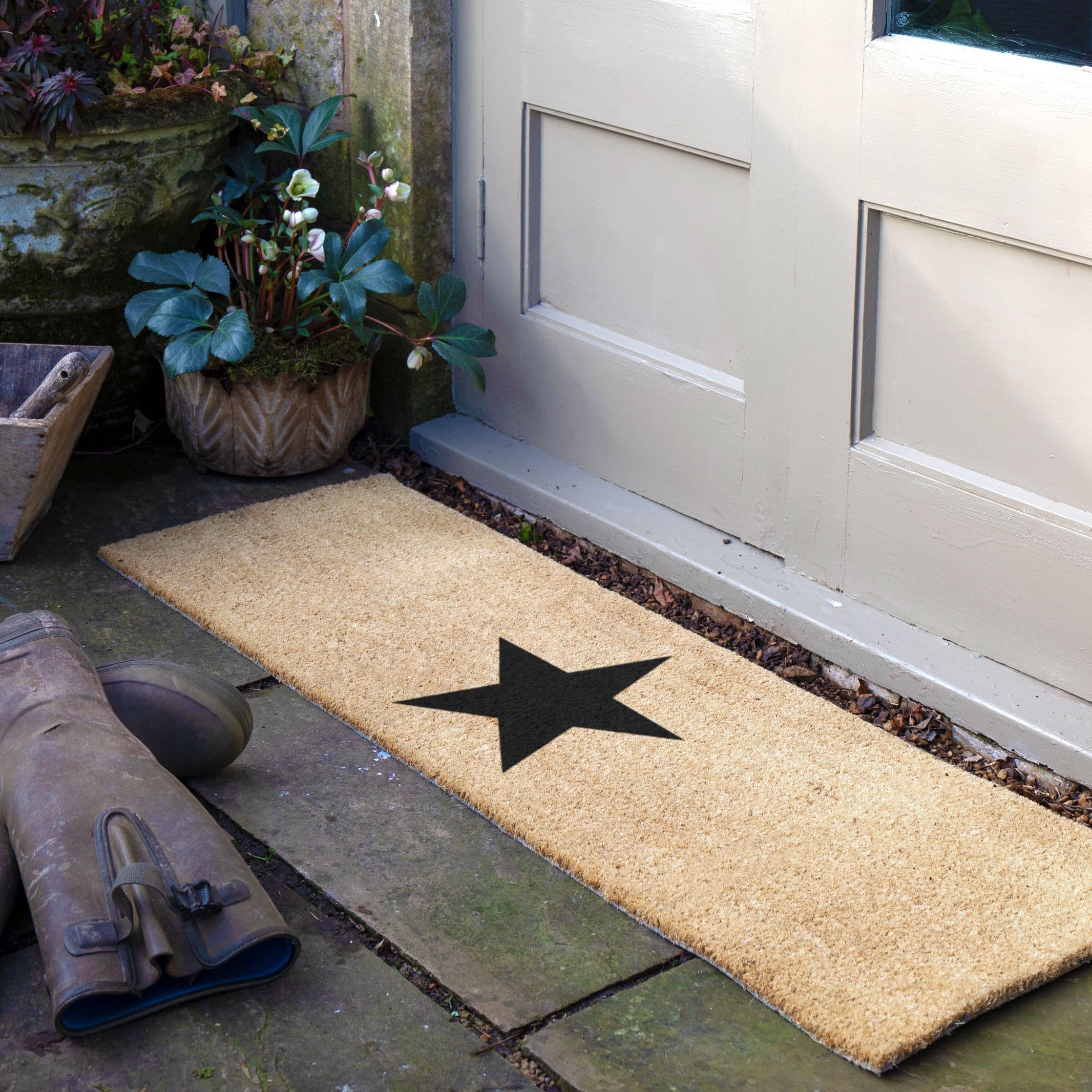 Star Patio Doormat