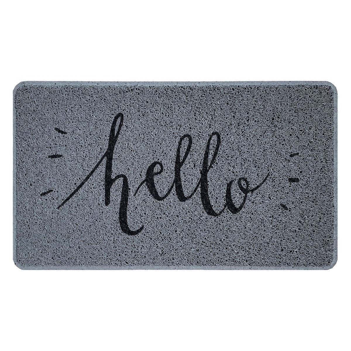 Spaghetti Novelty UV Print Door Mat 75 x 45cm Hello