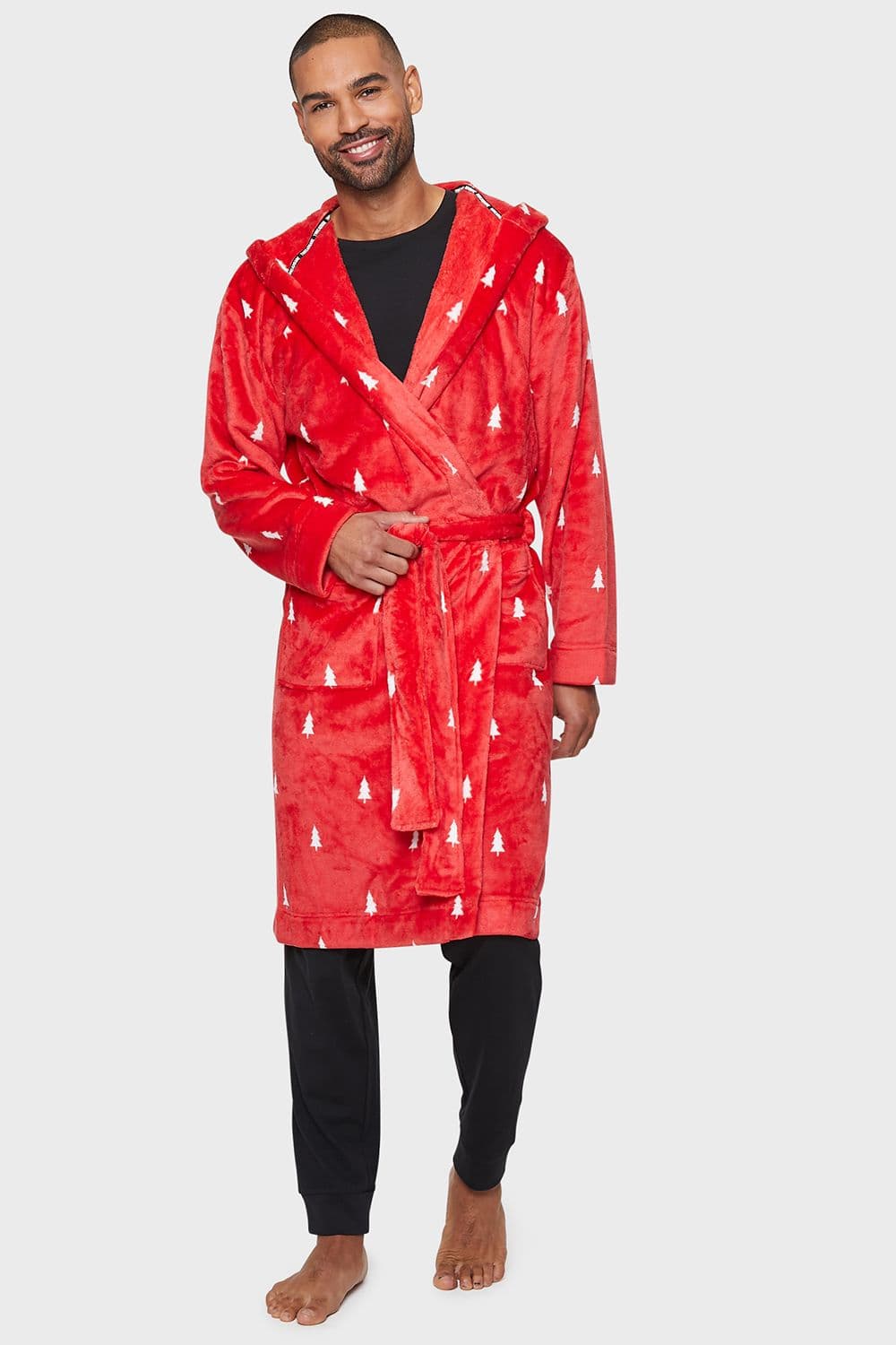 Season Festive Hooded Dressing Gown