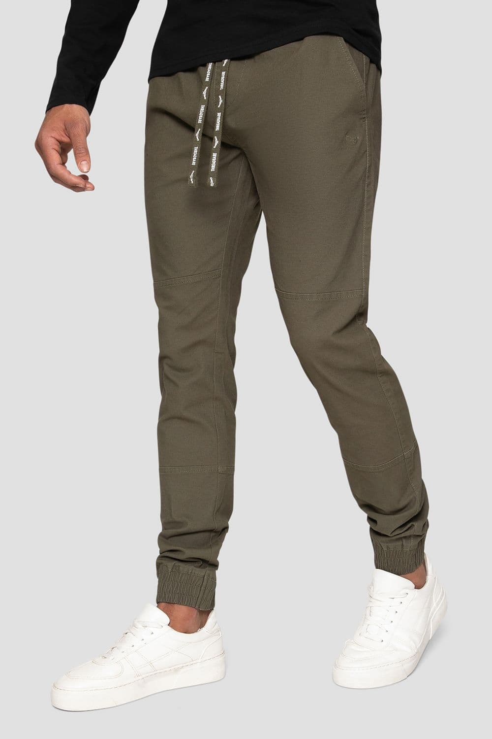 Croft Slim Fit Cuffed Casual Trousers