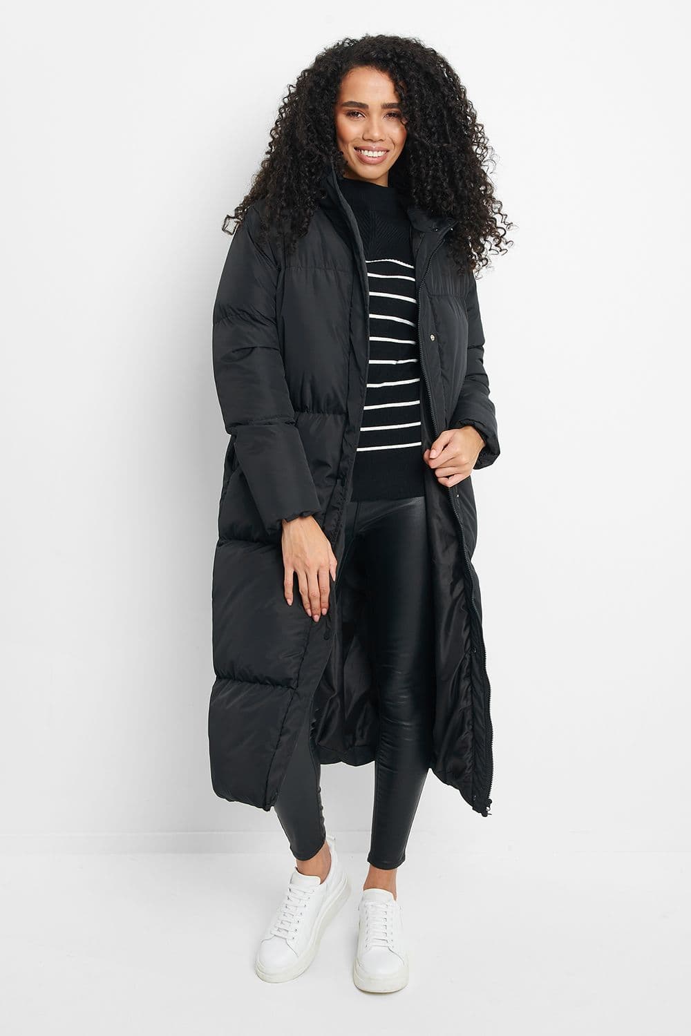 Jodie Quilted Puffer Maxi Jacket
