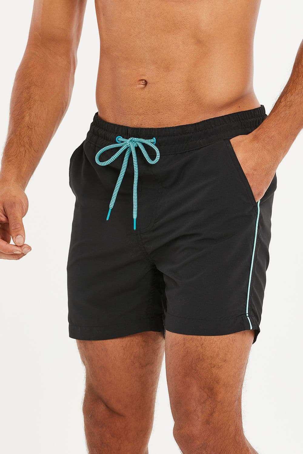 Briar Swim Shorts Contrast Piping
