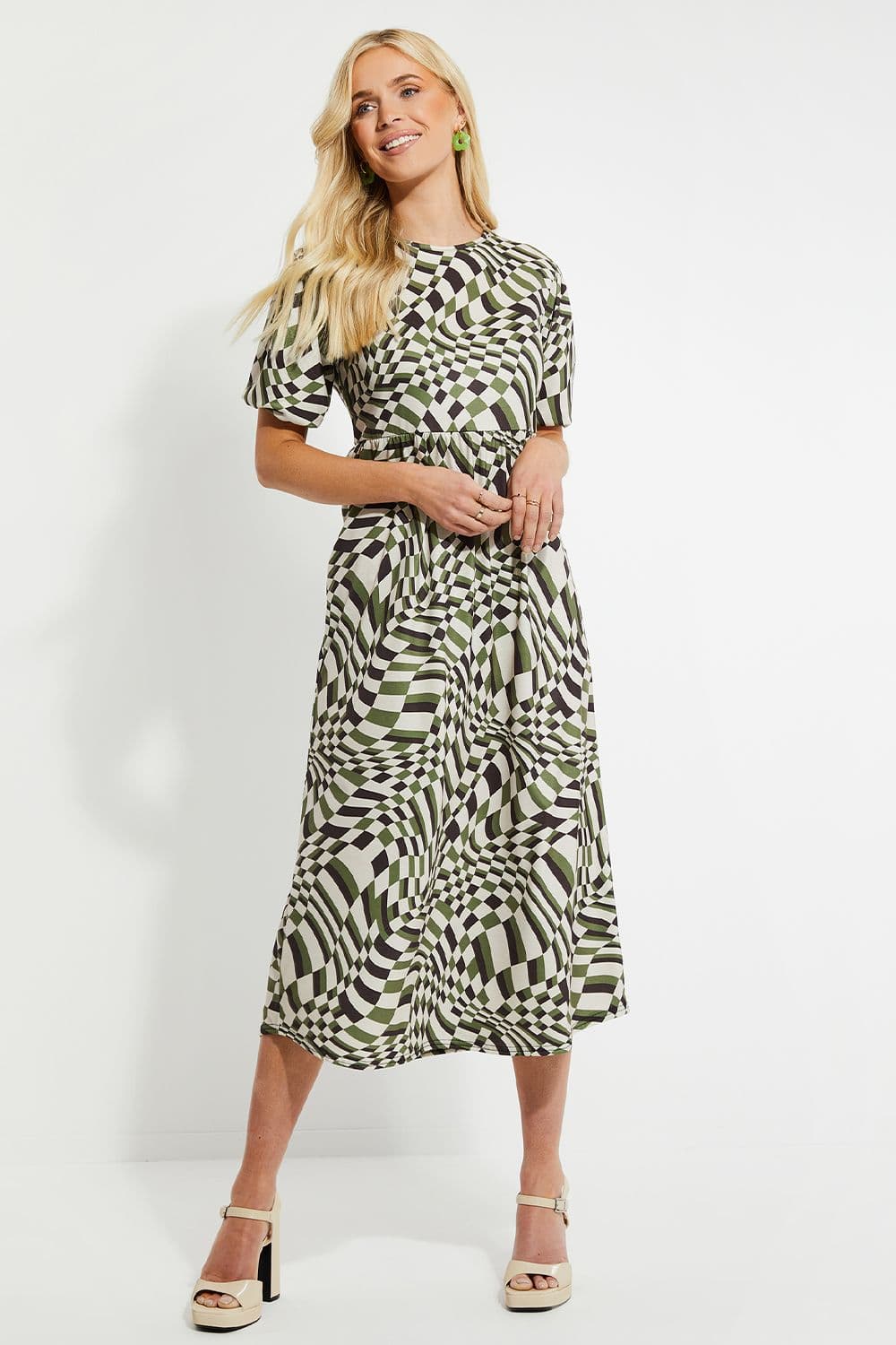 Jersey Simba Smock Dress