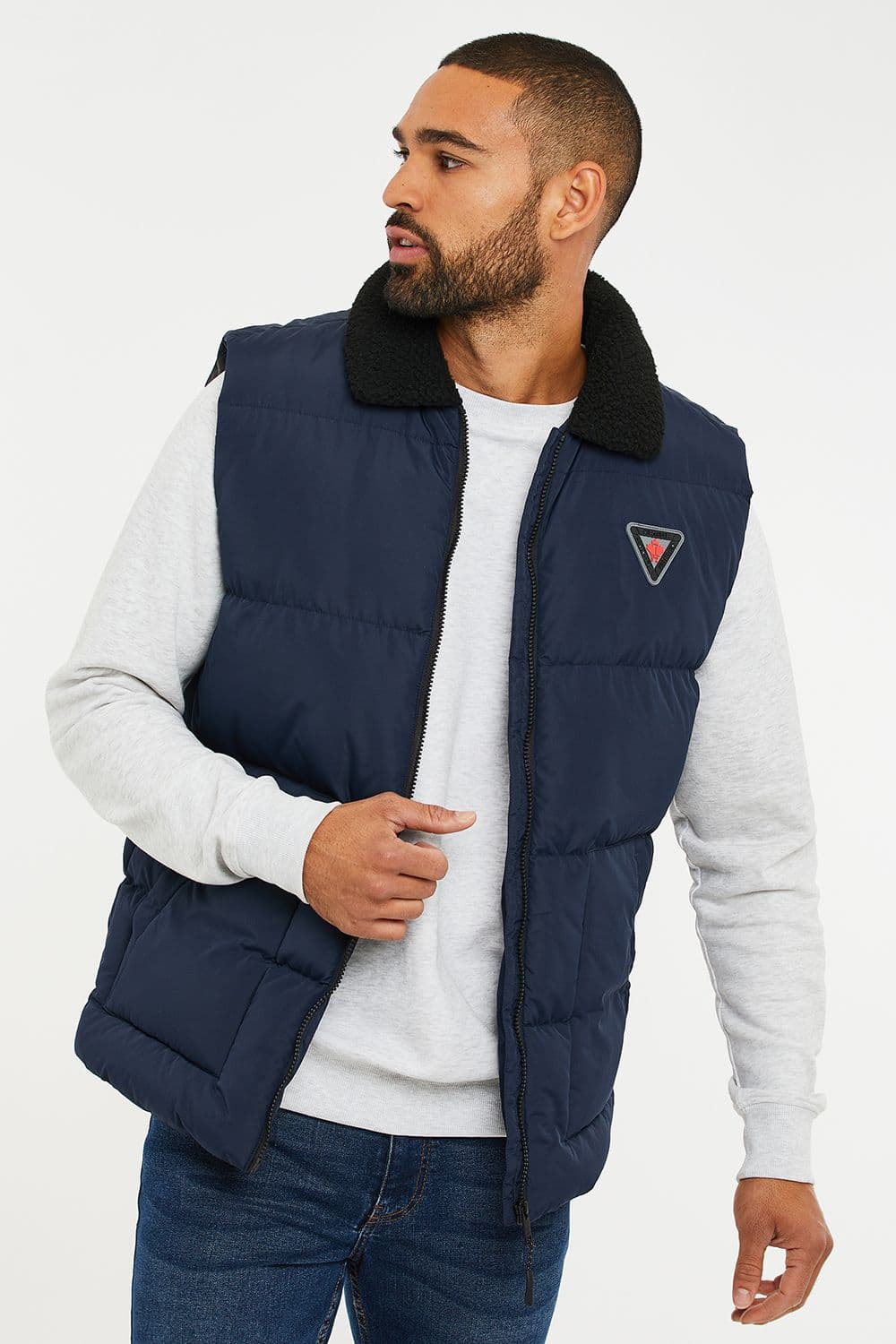 Taylor Borg Collar Padded Gilet