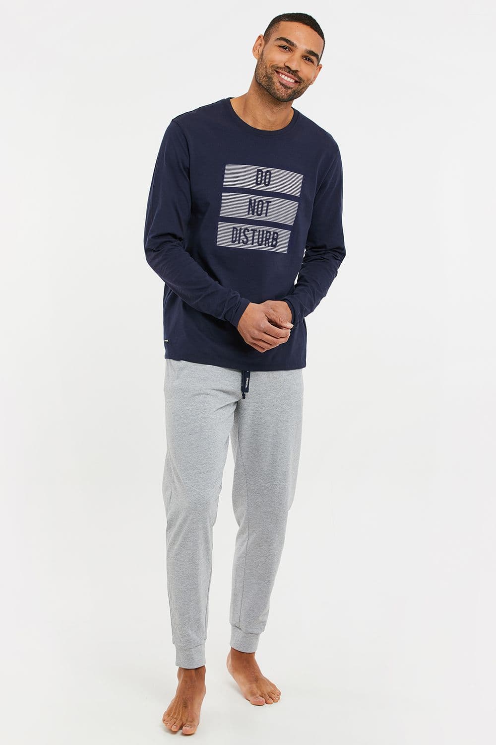 Flynn Cotton Jersey Pyjama Set