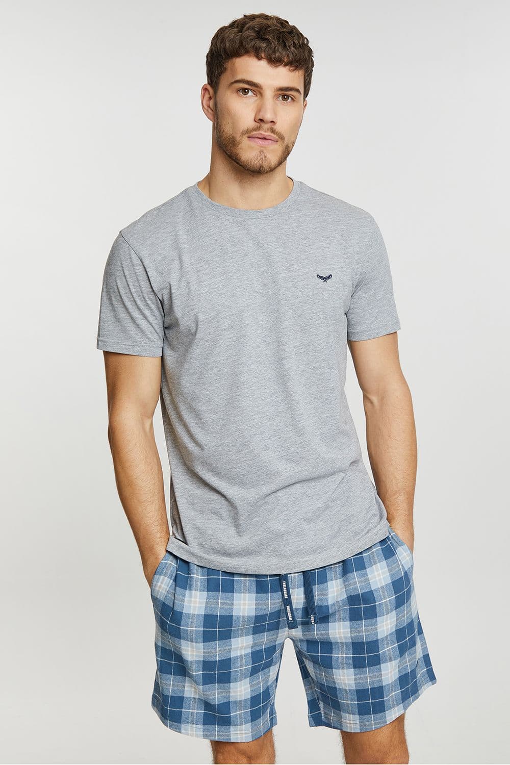 Lopez Cotton Blend Short Sleeve Pyjama Set