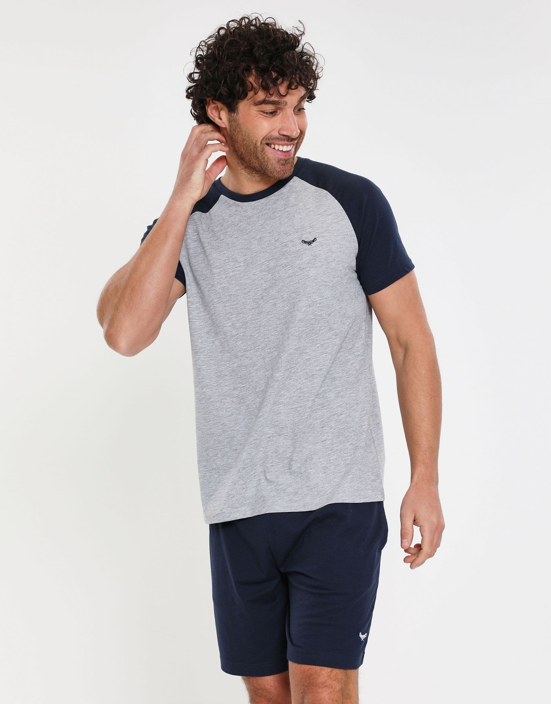 Mendes Cotton Blend Short Sleeve Pyjama Set