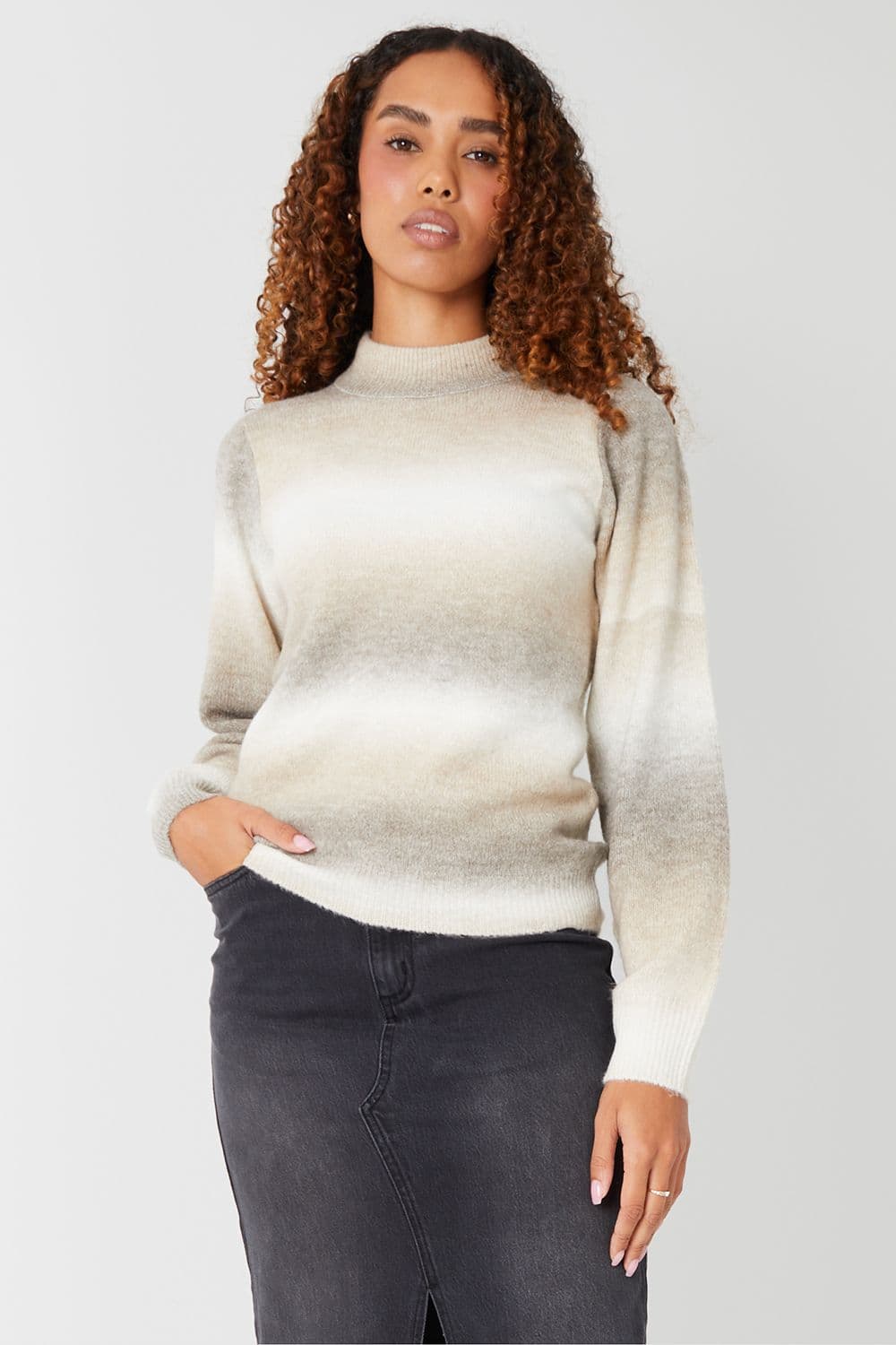 Ember Ombré Knitted Jumper
