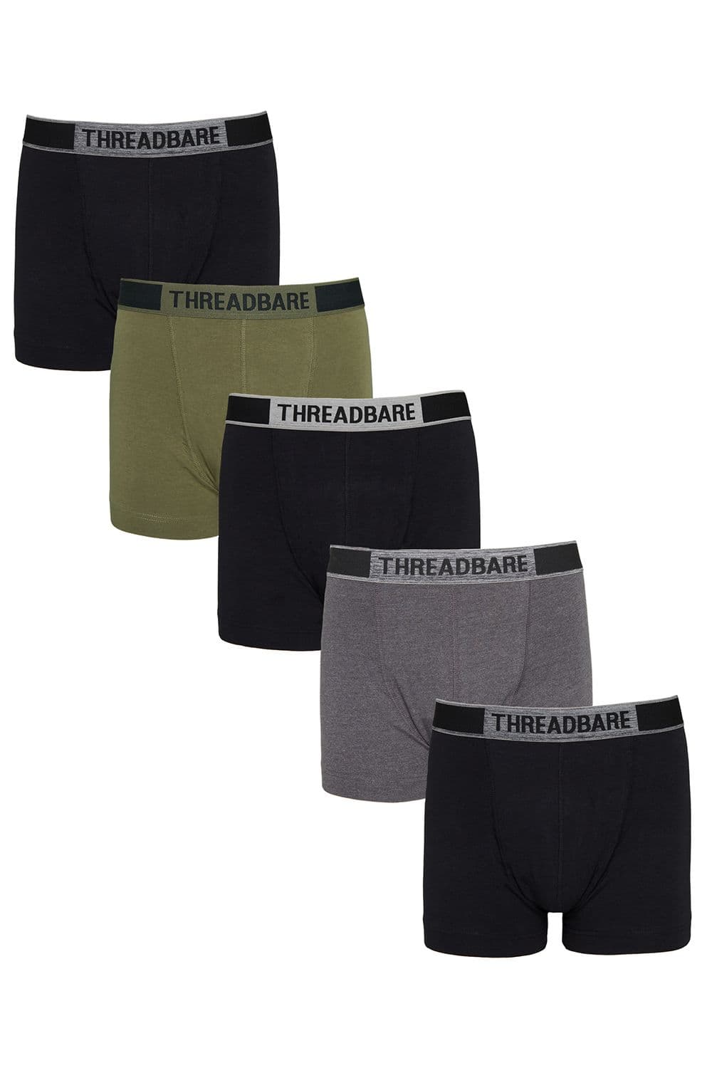 5 Pack Bextor Hipster Boxers