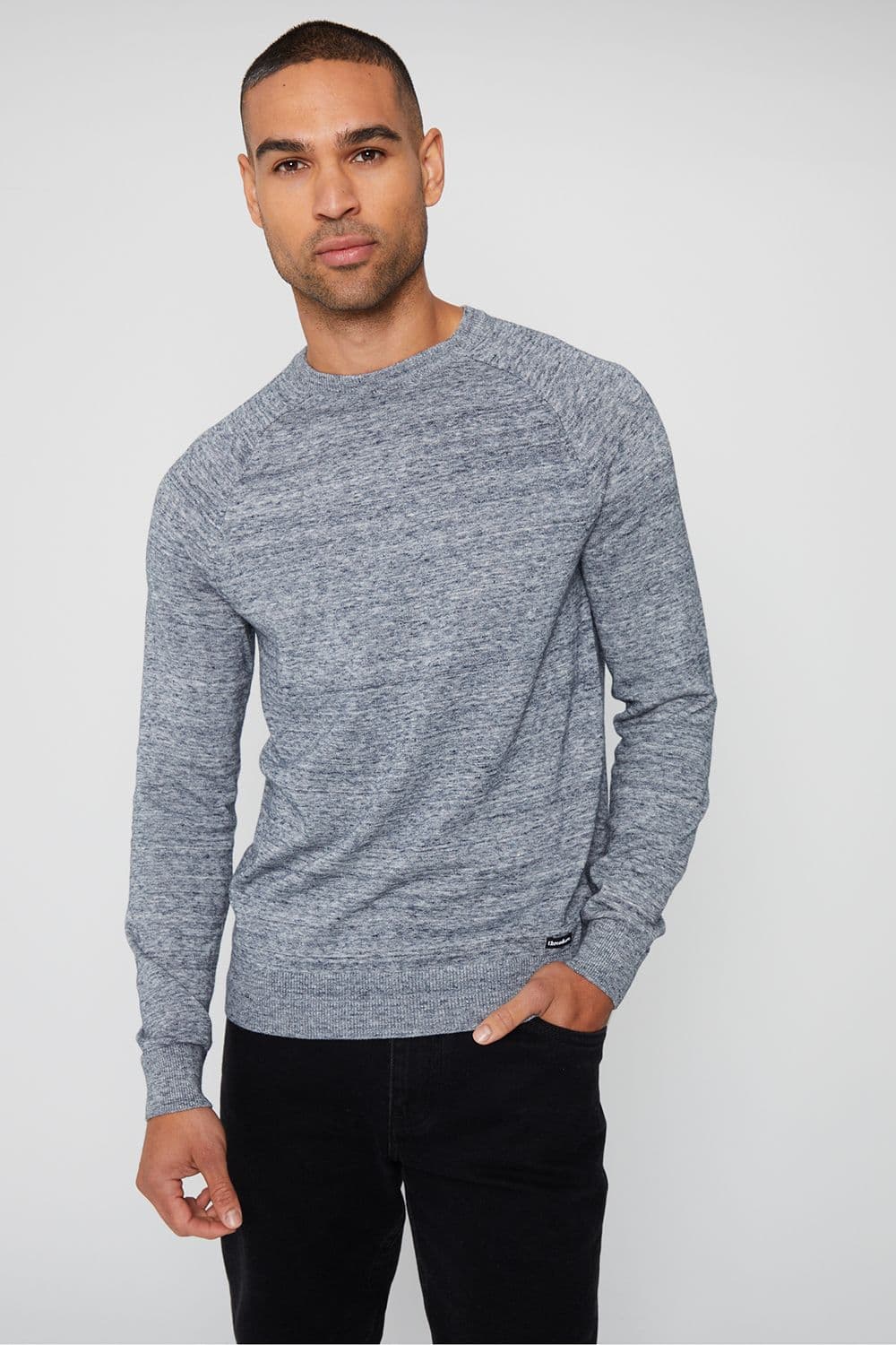 Morland Cotton Crew Neck Knitted Jumper