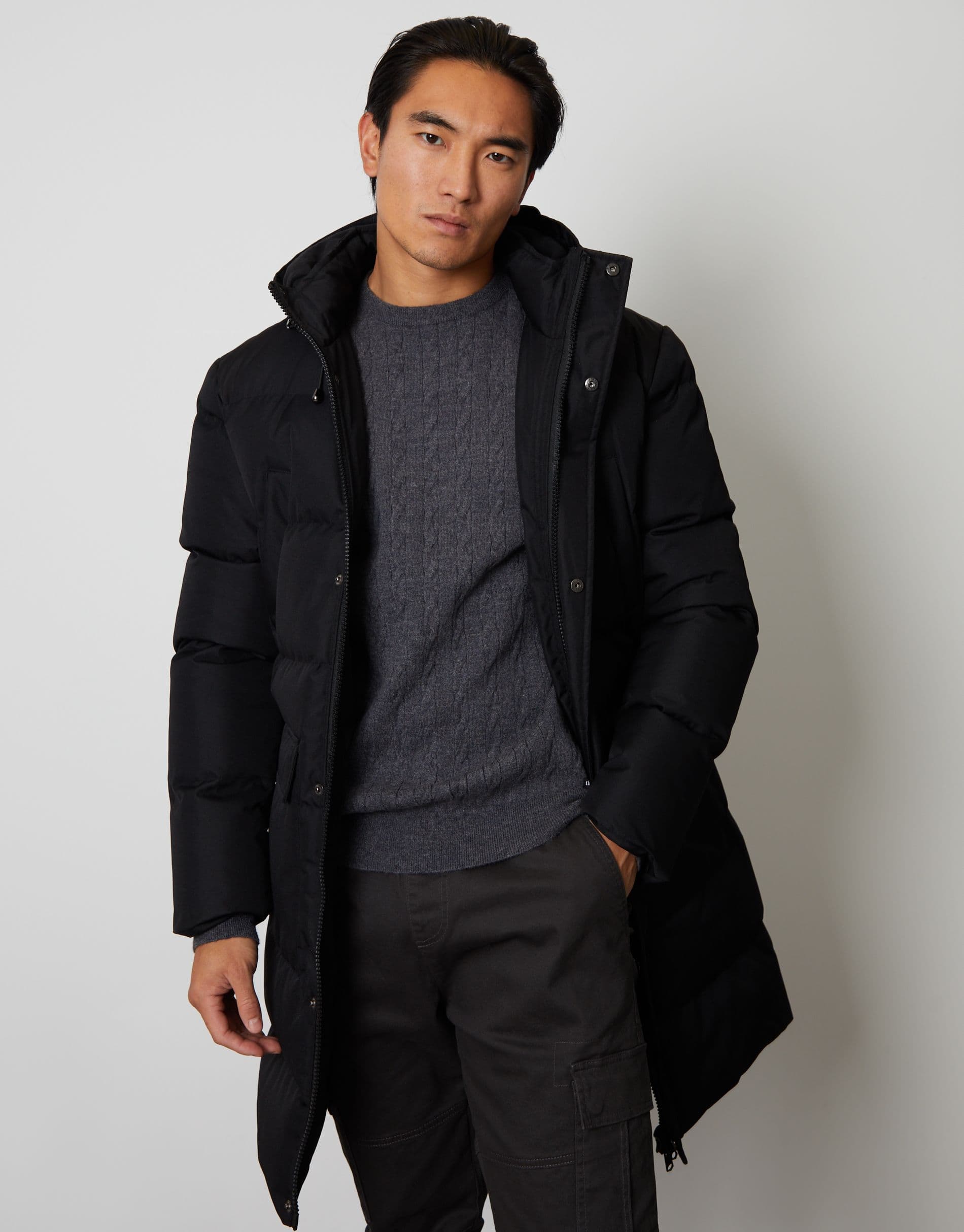 Jephson Luxe Showerproof Longline Padded Coat