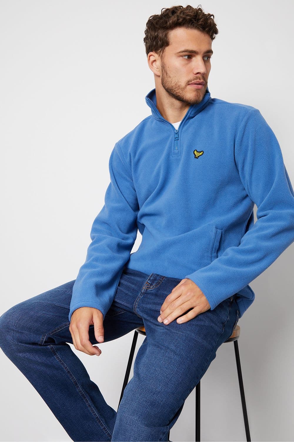 Blade Quarter Zip Fleece Sweatshirt