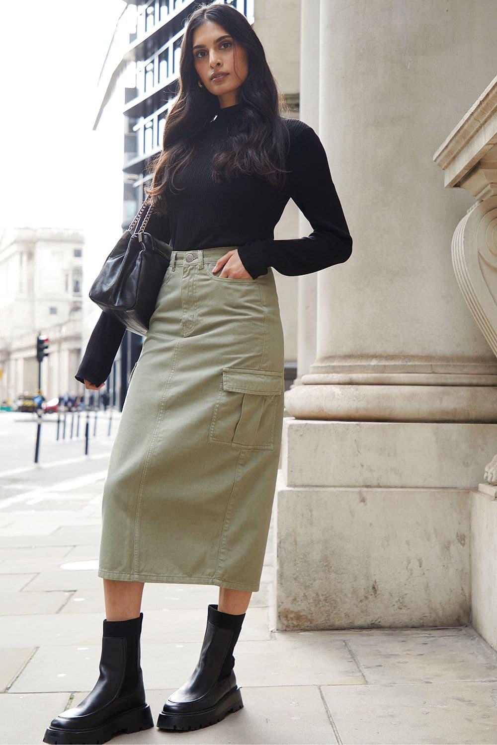 Foxtrot Maxi Cargo Skirt