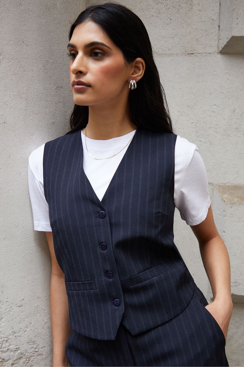 King Fitted Tailored Waistcoat