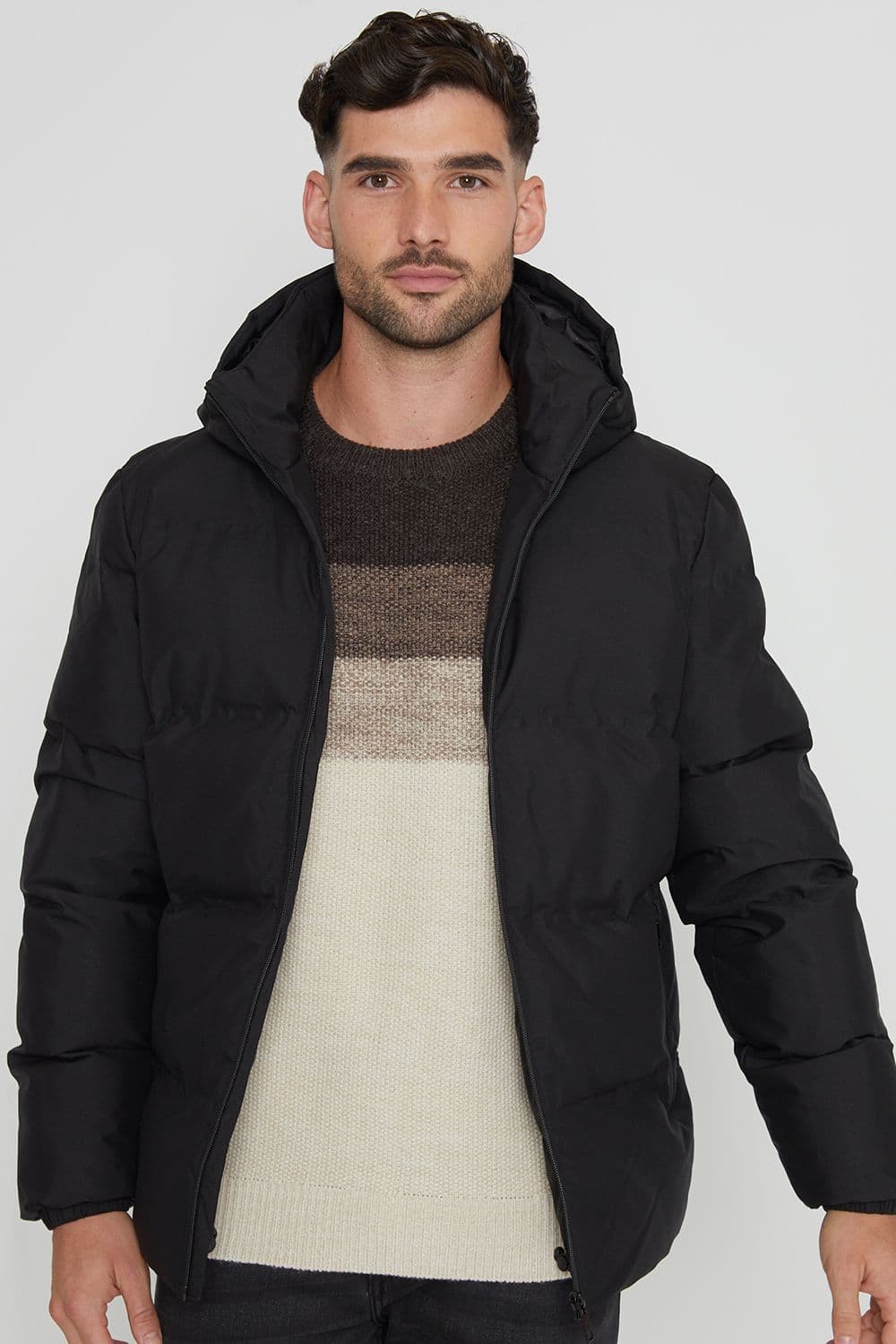 Lumb Showerproof Hooded Puffer Jacket