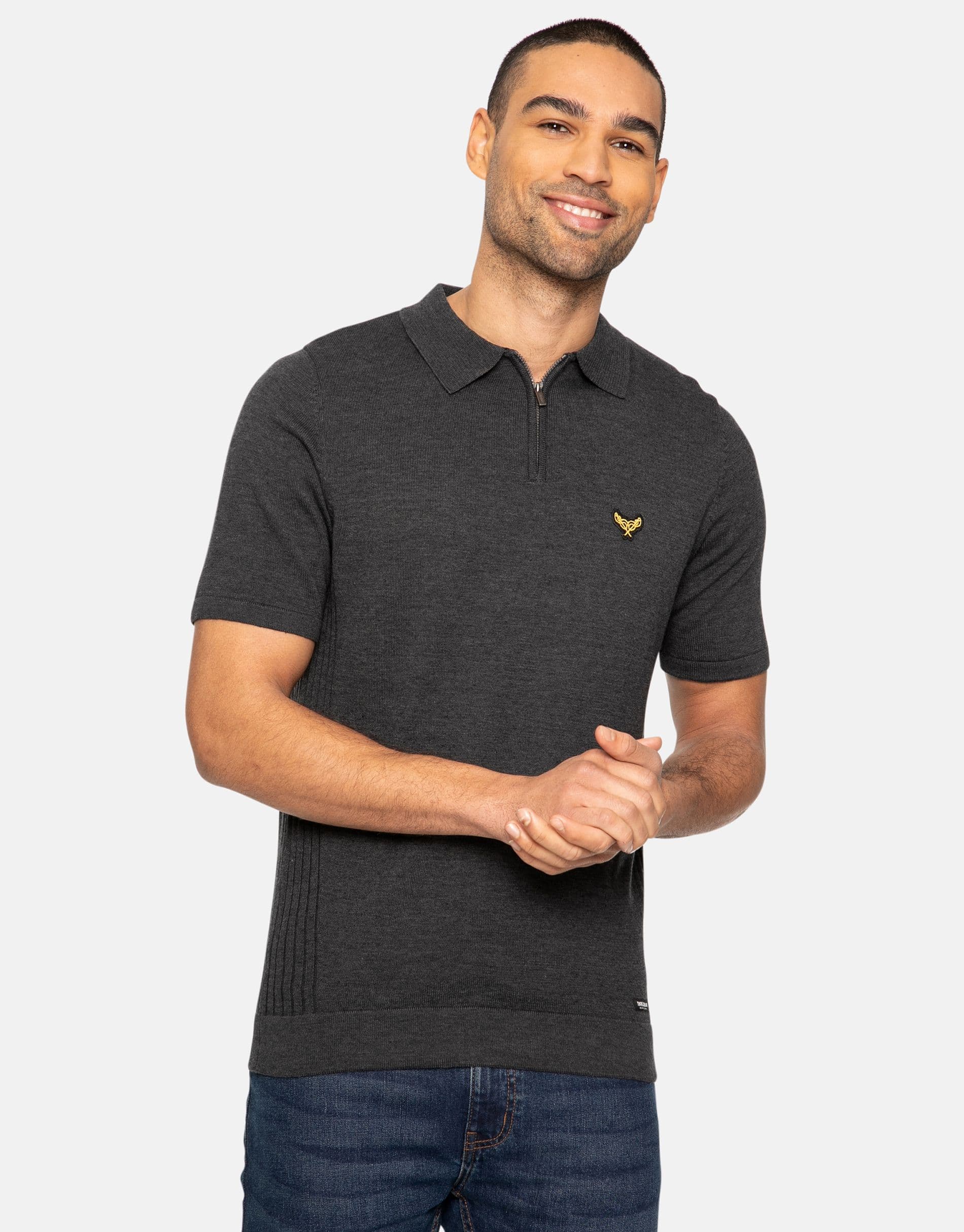 Short Sleeve Davies Knitted Polo