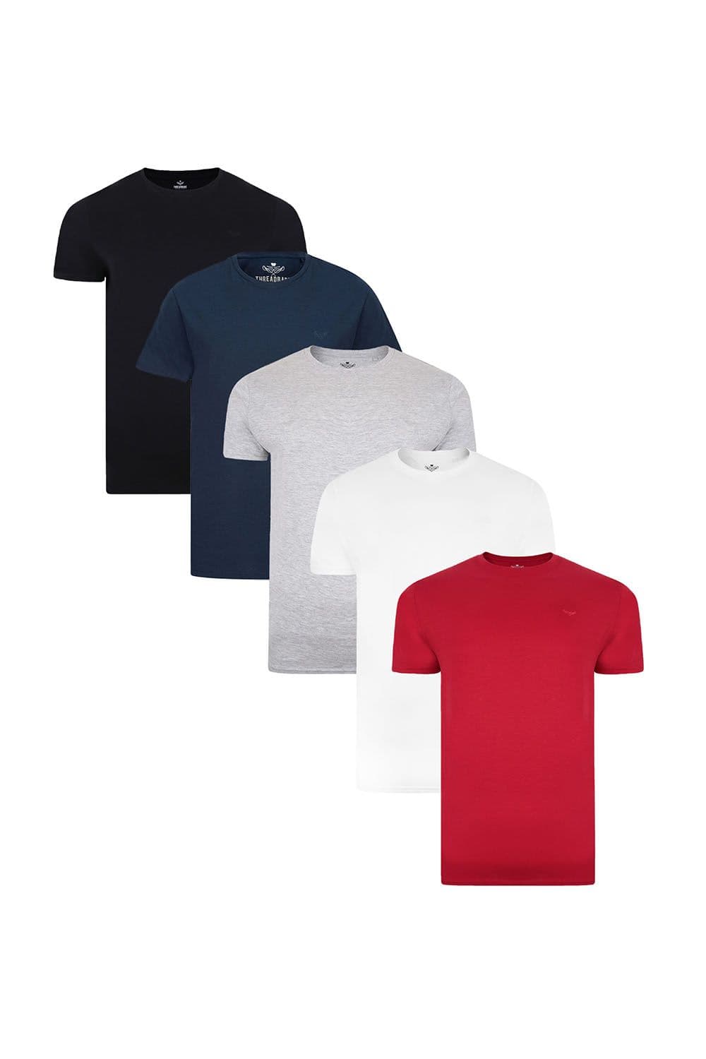 Cotton Rich 5 Pack T Shirts