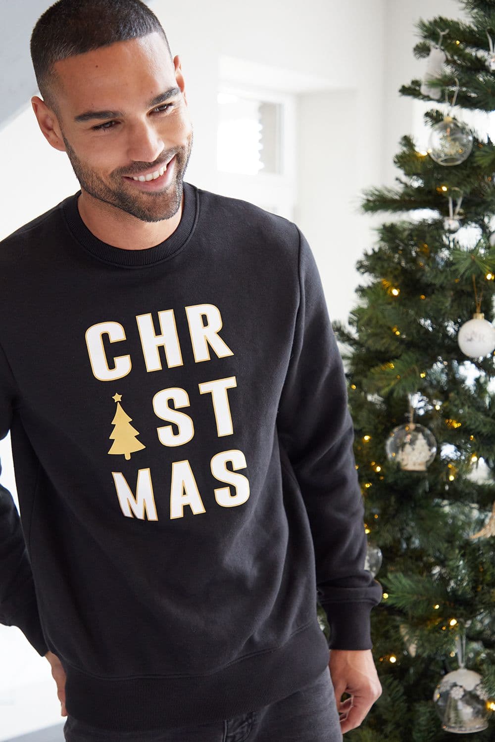 Herold Christmas Slogan Sweatshirt