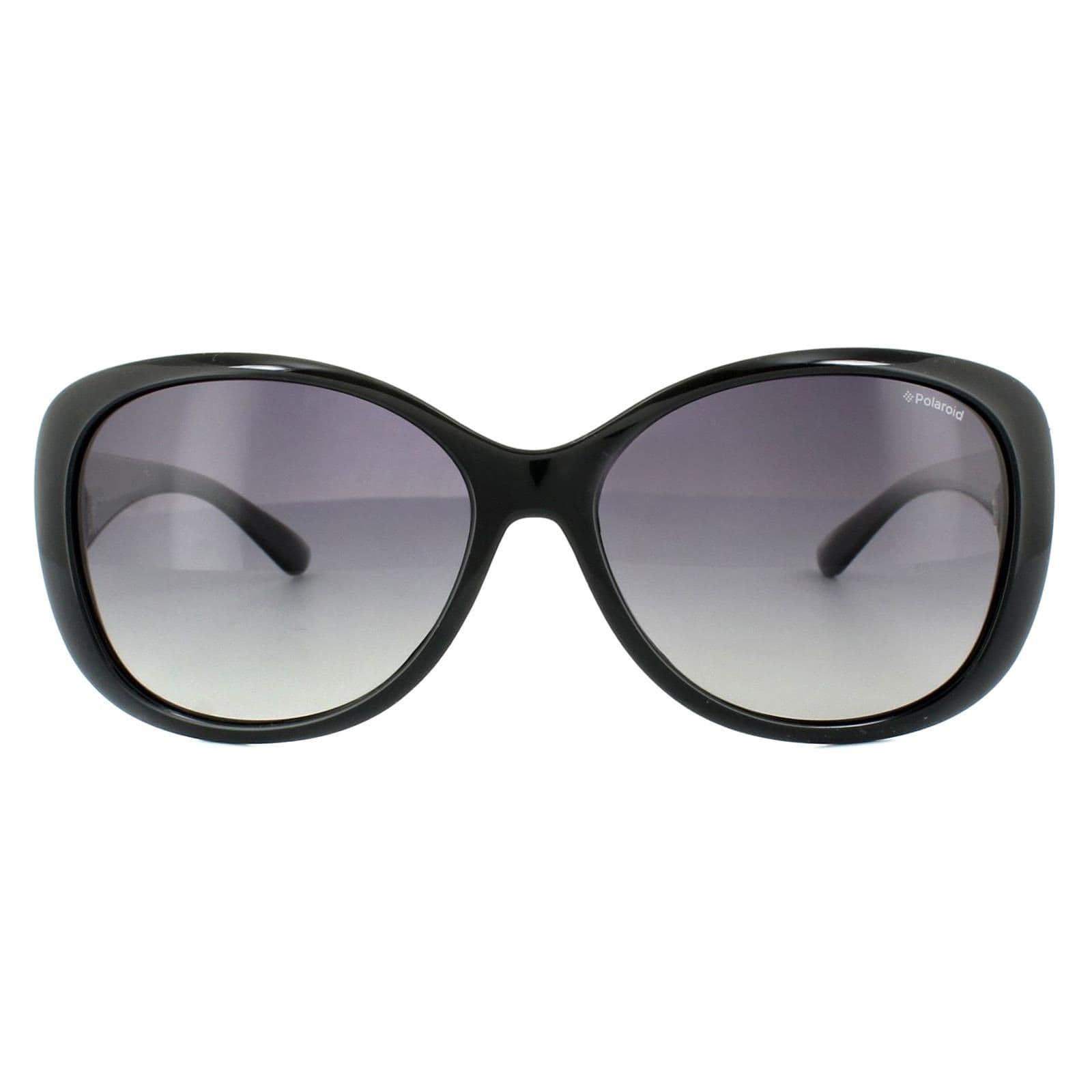 Fashion Black Grey Gradient Polarized Sunglasses