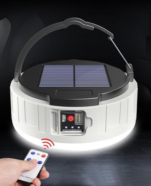 Solar USB Camping Lights Remote Control