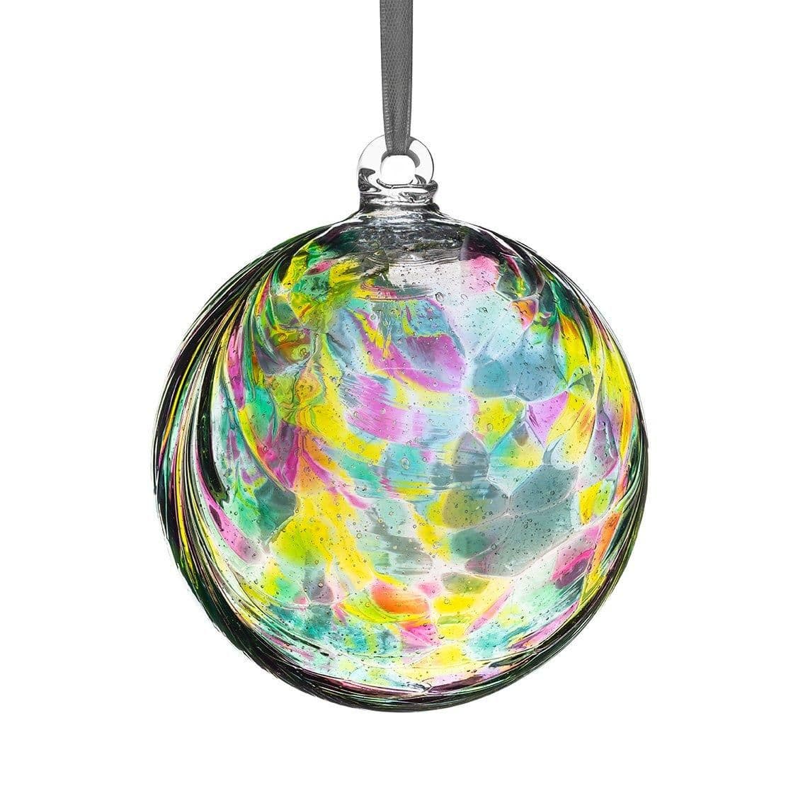 10cm Friendship Ball Feather Design Hummingbird