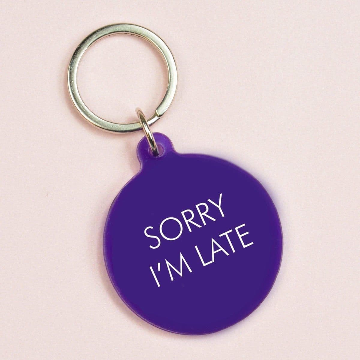 Sorry Im Late Keytag