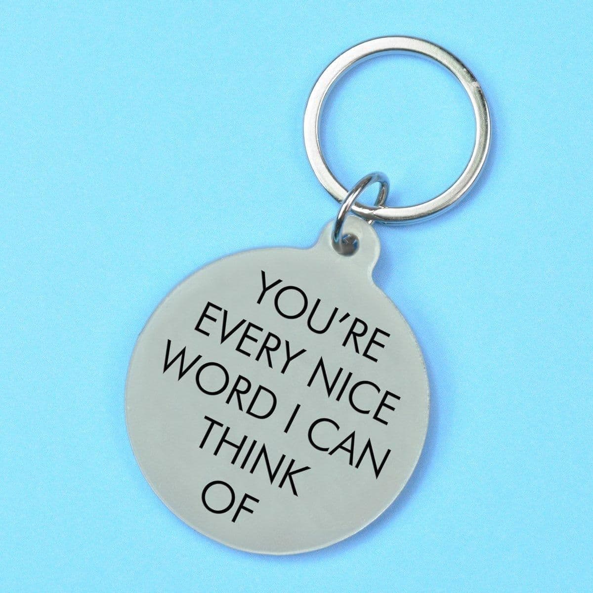 Youre Every Nice Word I Can Think Keytag