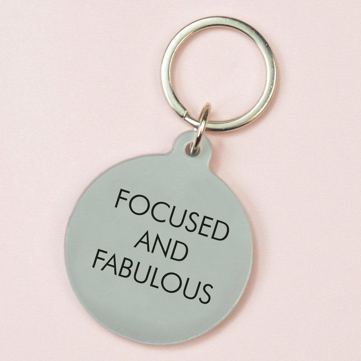 Focused Fabulous Keytag