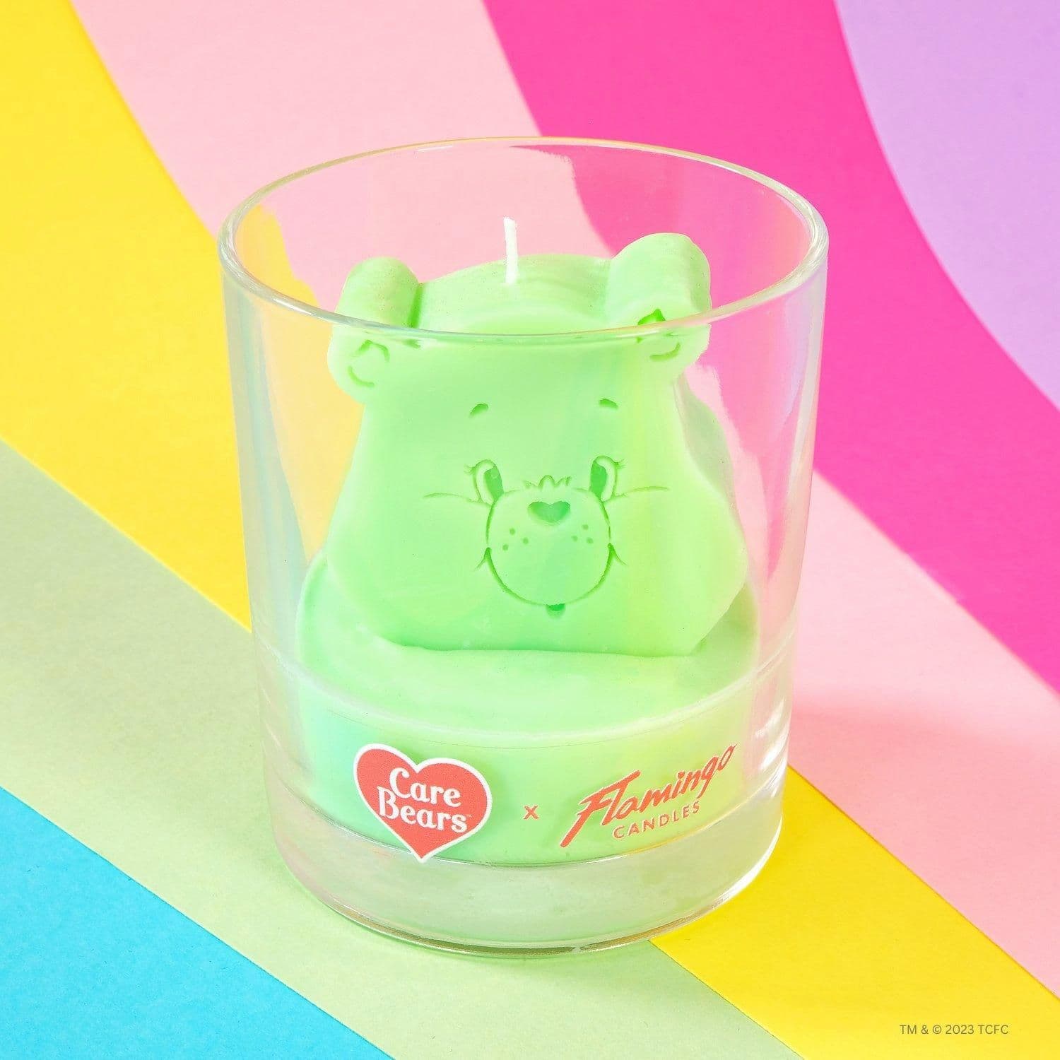Care Bears x Good Luck Peony Good Luck Bear 3D Icon Candle