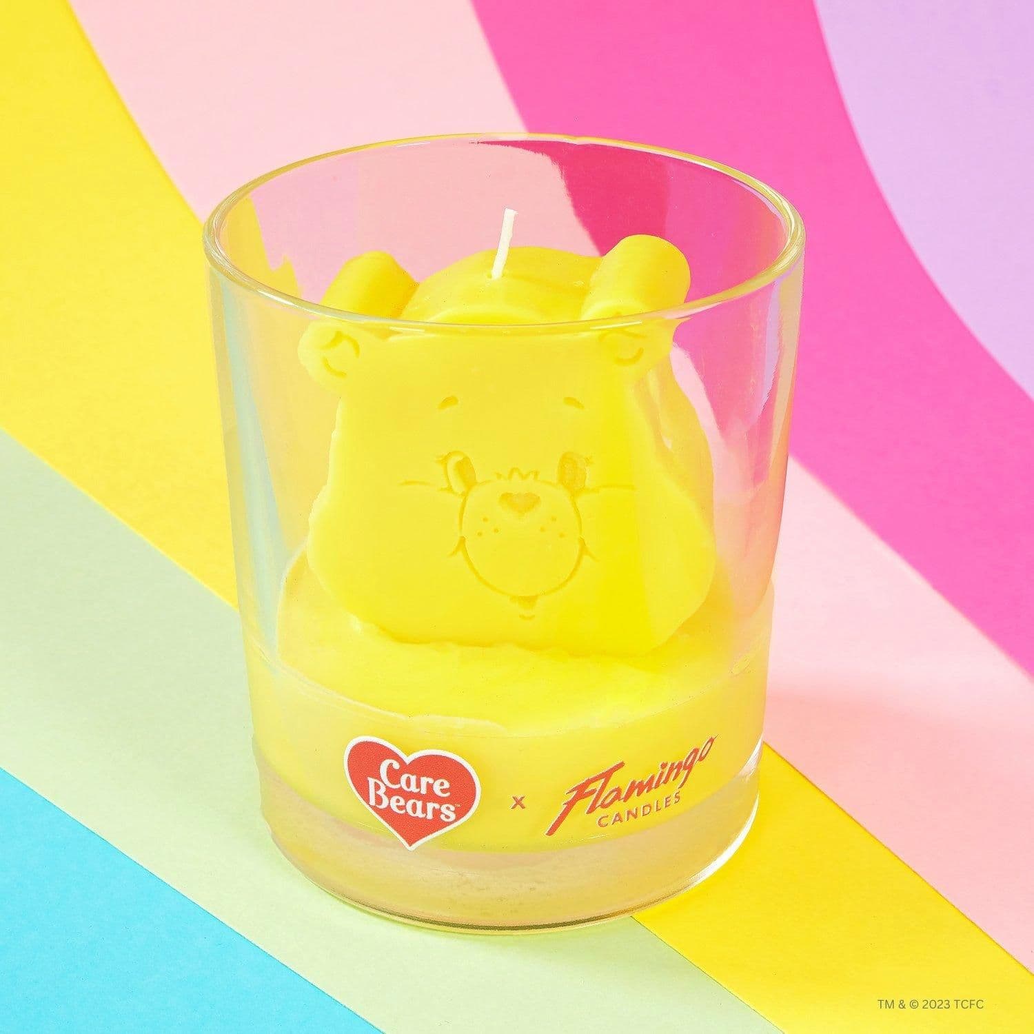 Care Bears x Cute Cupcake Birthday Bear 3D Icon Candle