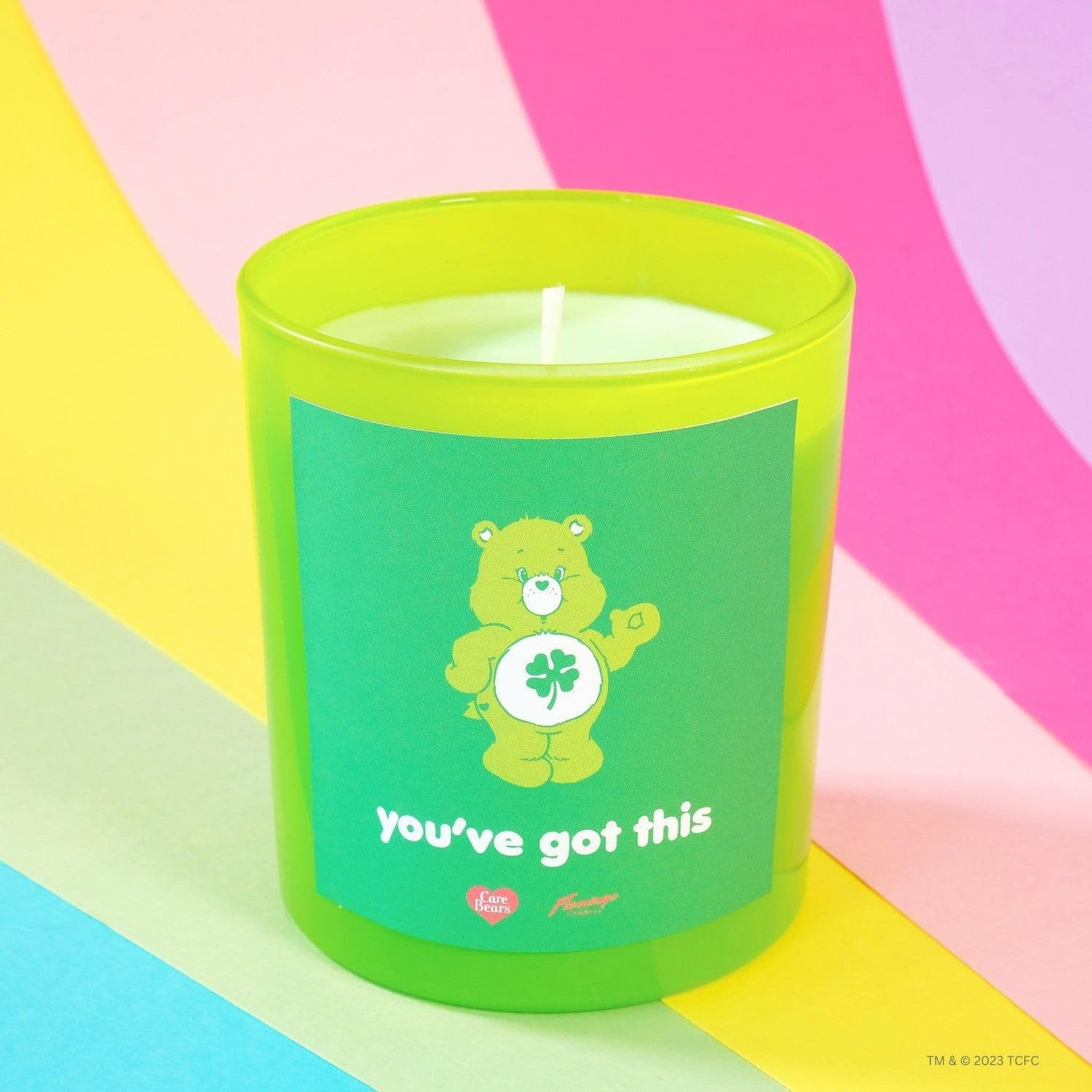 Care Bears x Good Luck Peony Good Luck Bear Jar Candle