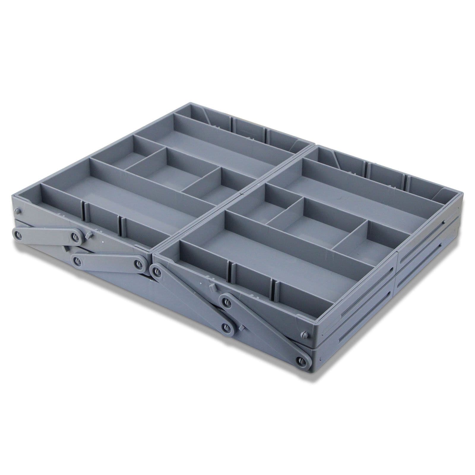 2 Row 2 Tier Jewelry Cosmetics Storage